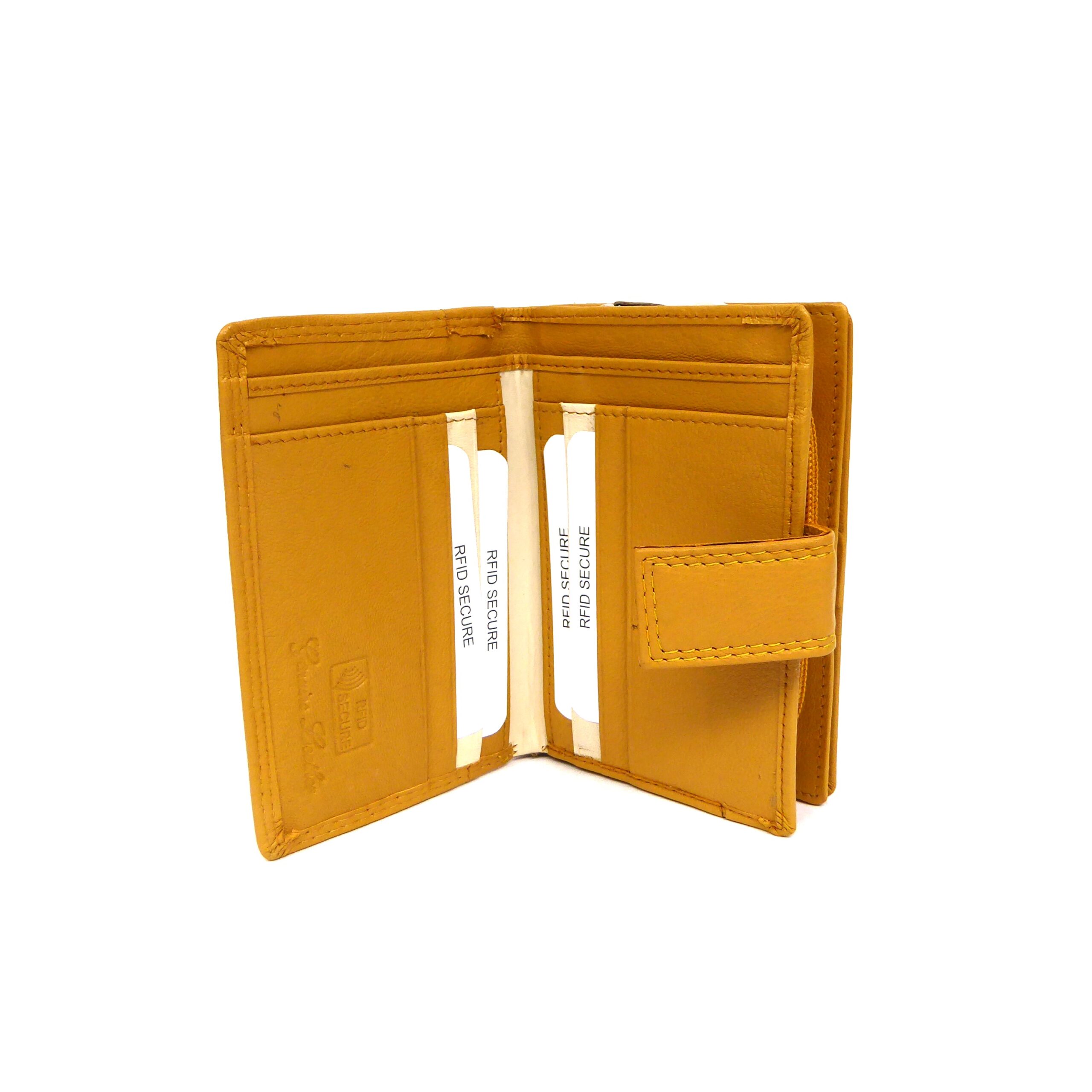 Medium Leather RFID Purse M-308 C - Image 6