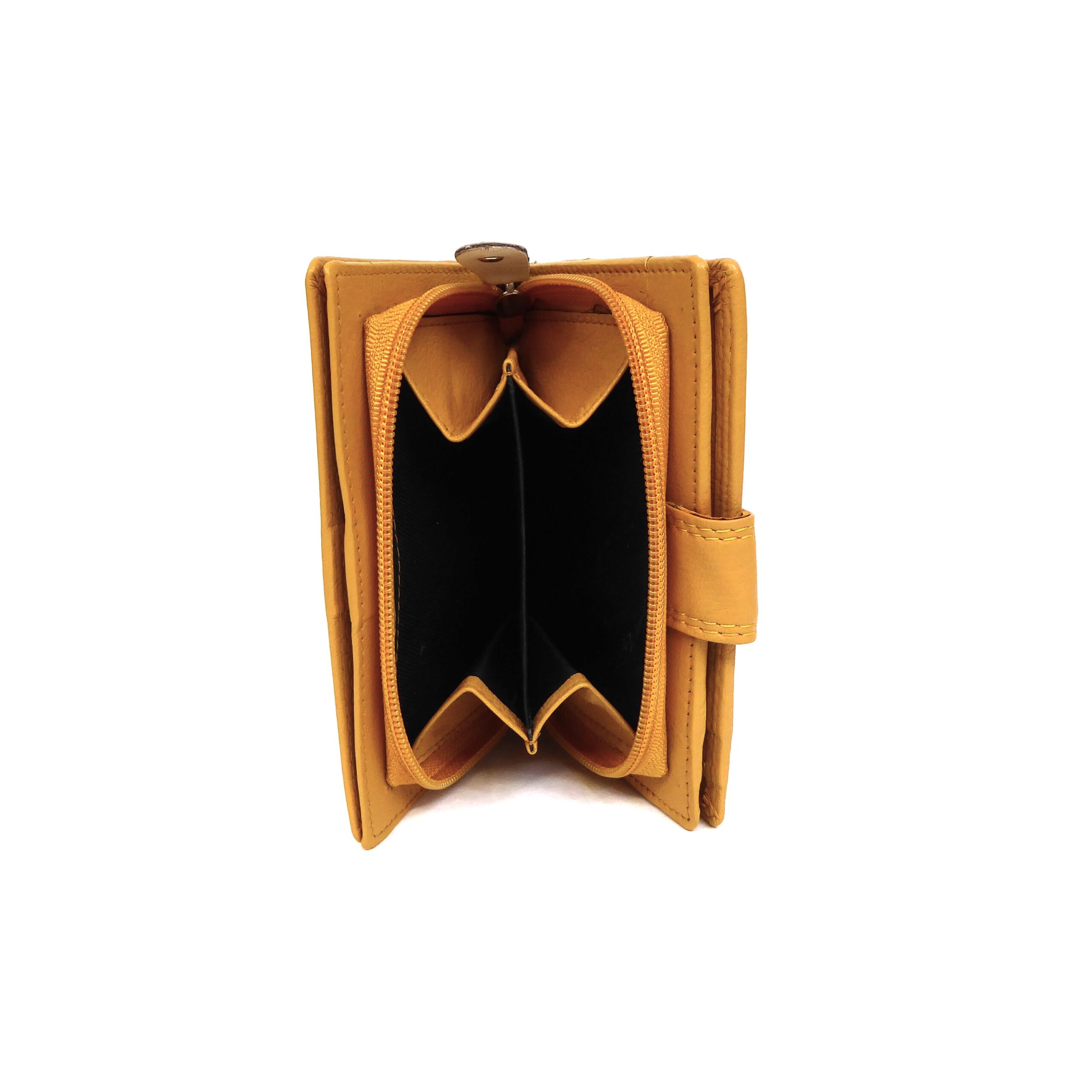 Medium Leather RFID Purse M-308 C - Image 5