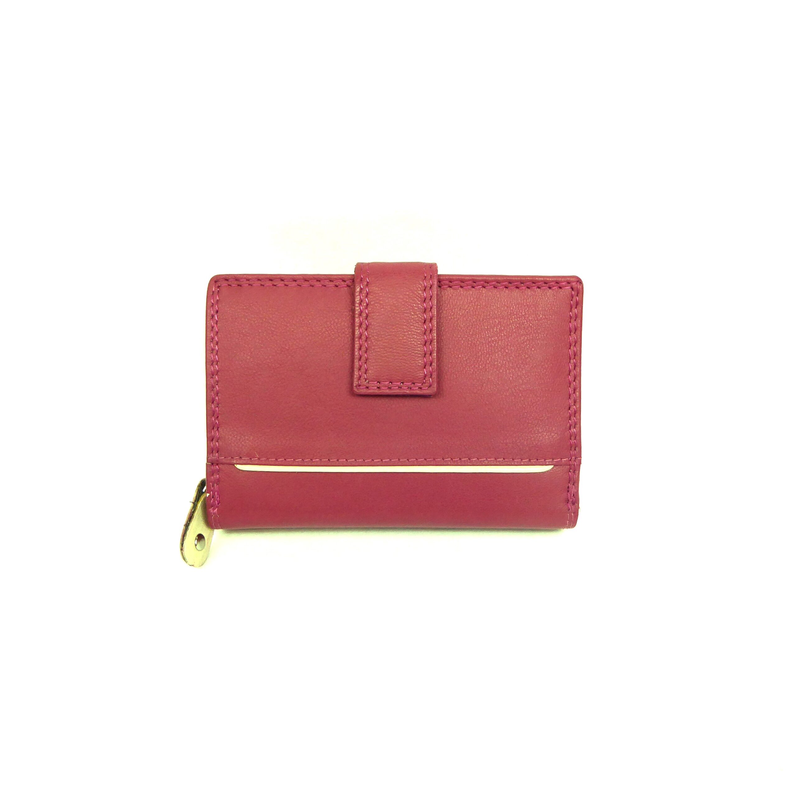 Medium Leather RFID Purse M-308 C - Image 2