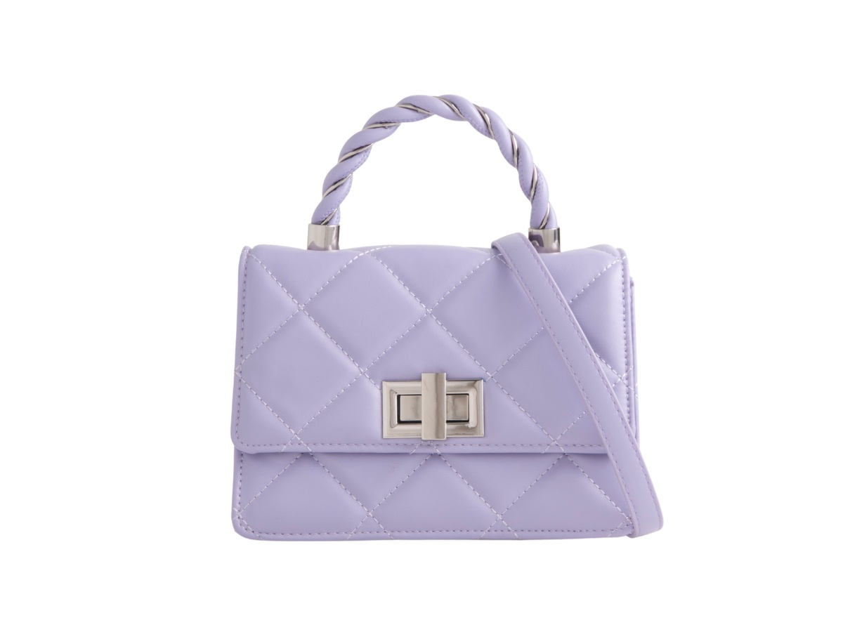 Quilted Small Top Handle Bag - Image 5
