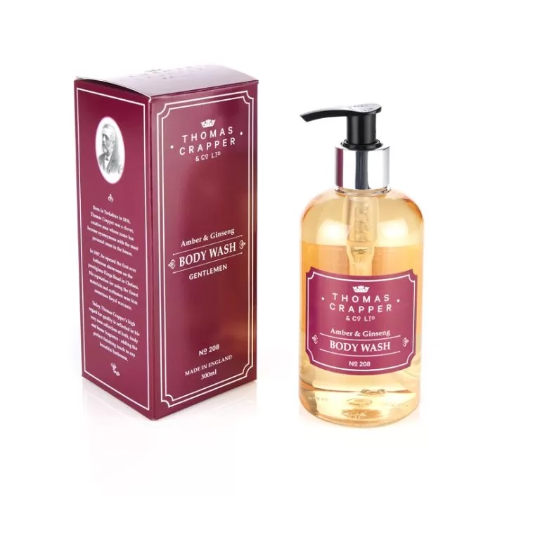 Thomas Crapper Amber and Ginseng Body Wash