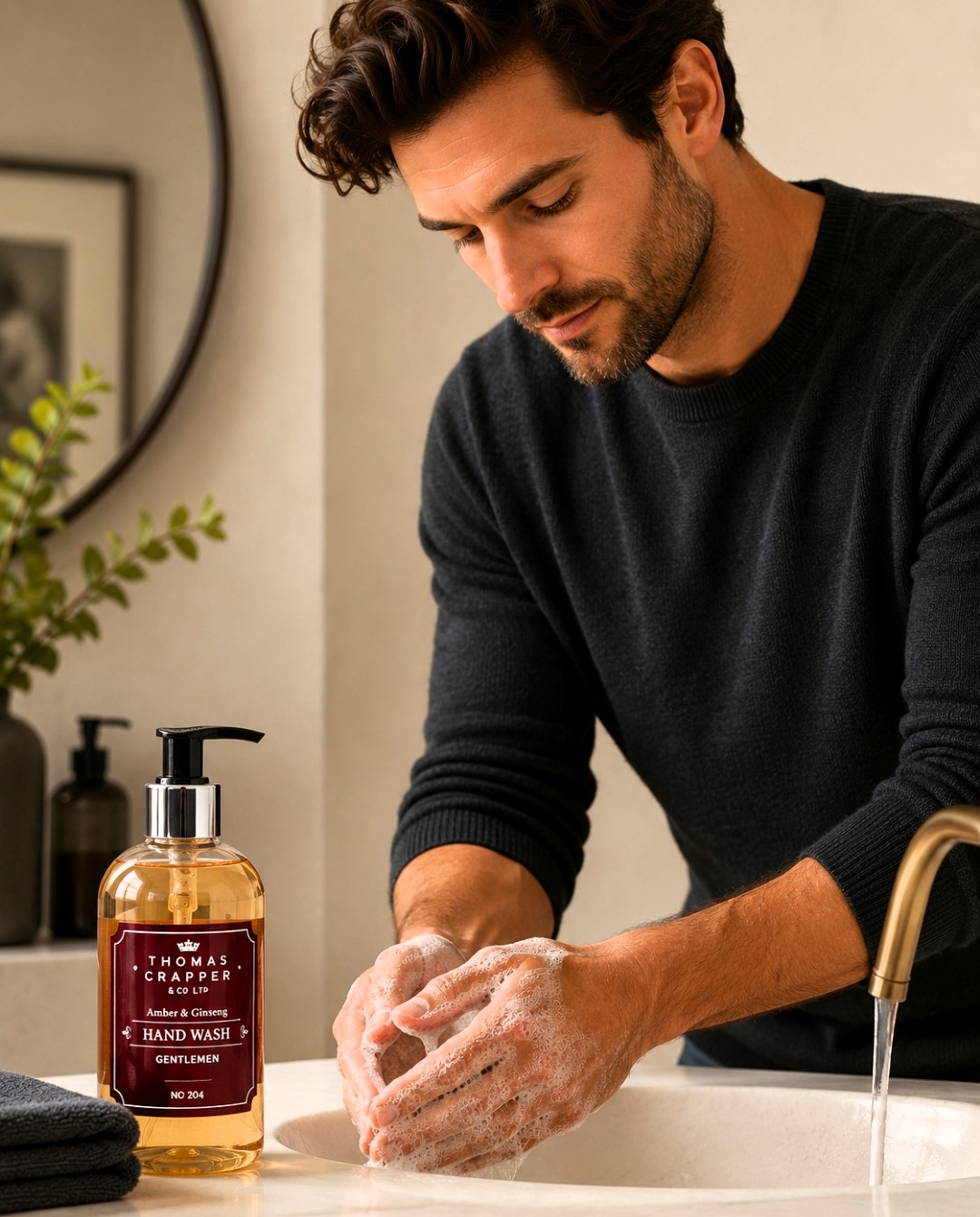 Thomas Crapper Amber and Ginseng Hand Wash