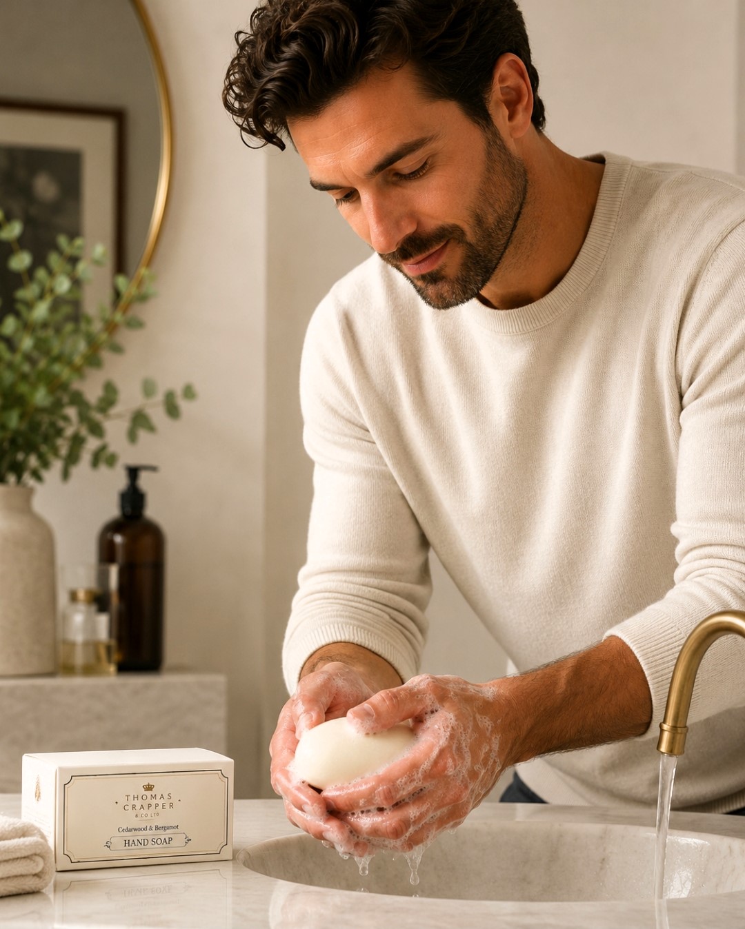 Thomas Crapper Cedarwood and Bergamot Hand Soap