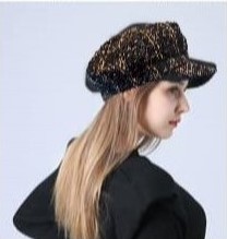 Check Baker Boy Hat - Image 4