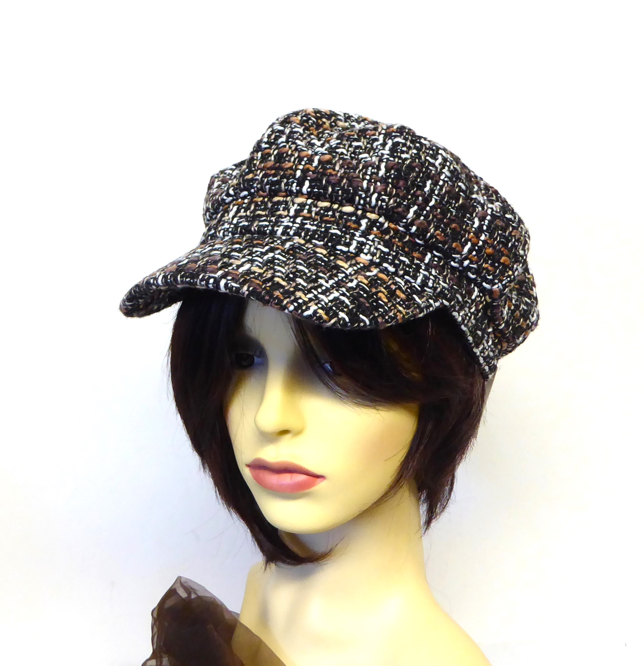 Check Baker Boy Hat - Image 3