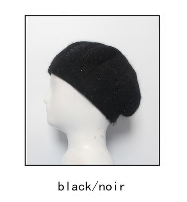 Supersoft Pearl Knitted Beret - Image 6
