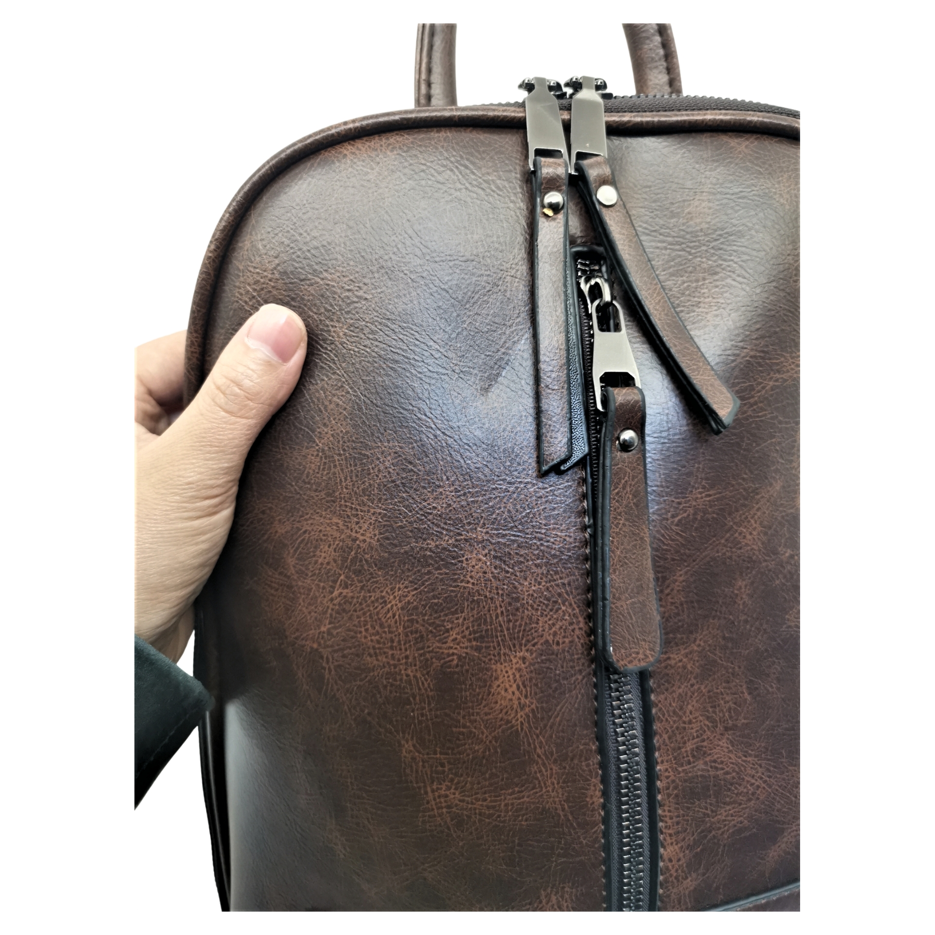 Classic Front Zip 2 in 1 Backpack - Image 3
