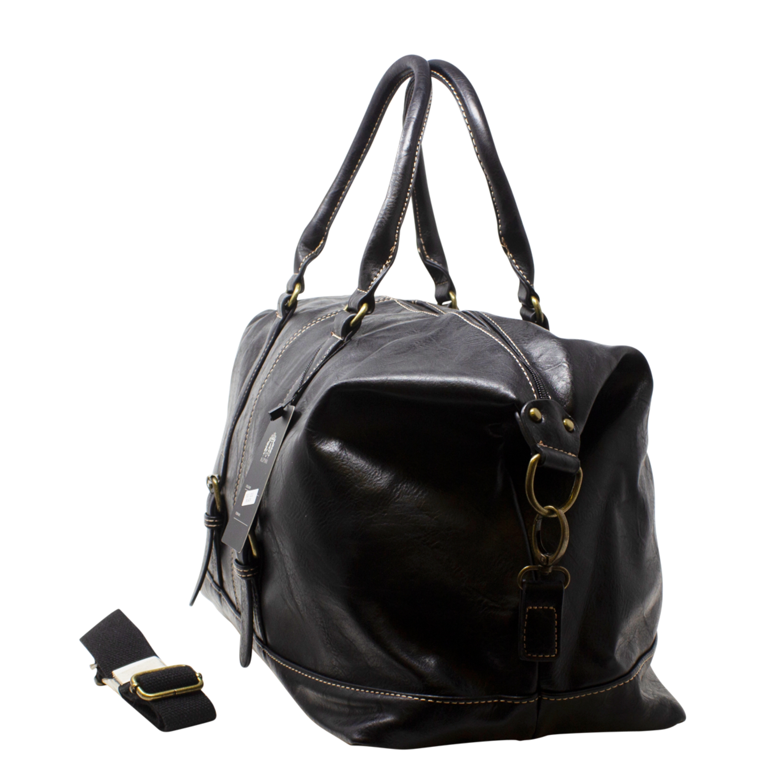 Black Large Travel Bag - Image 4