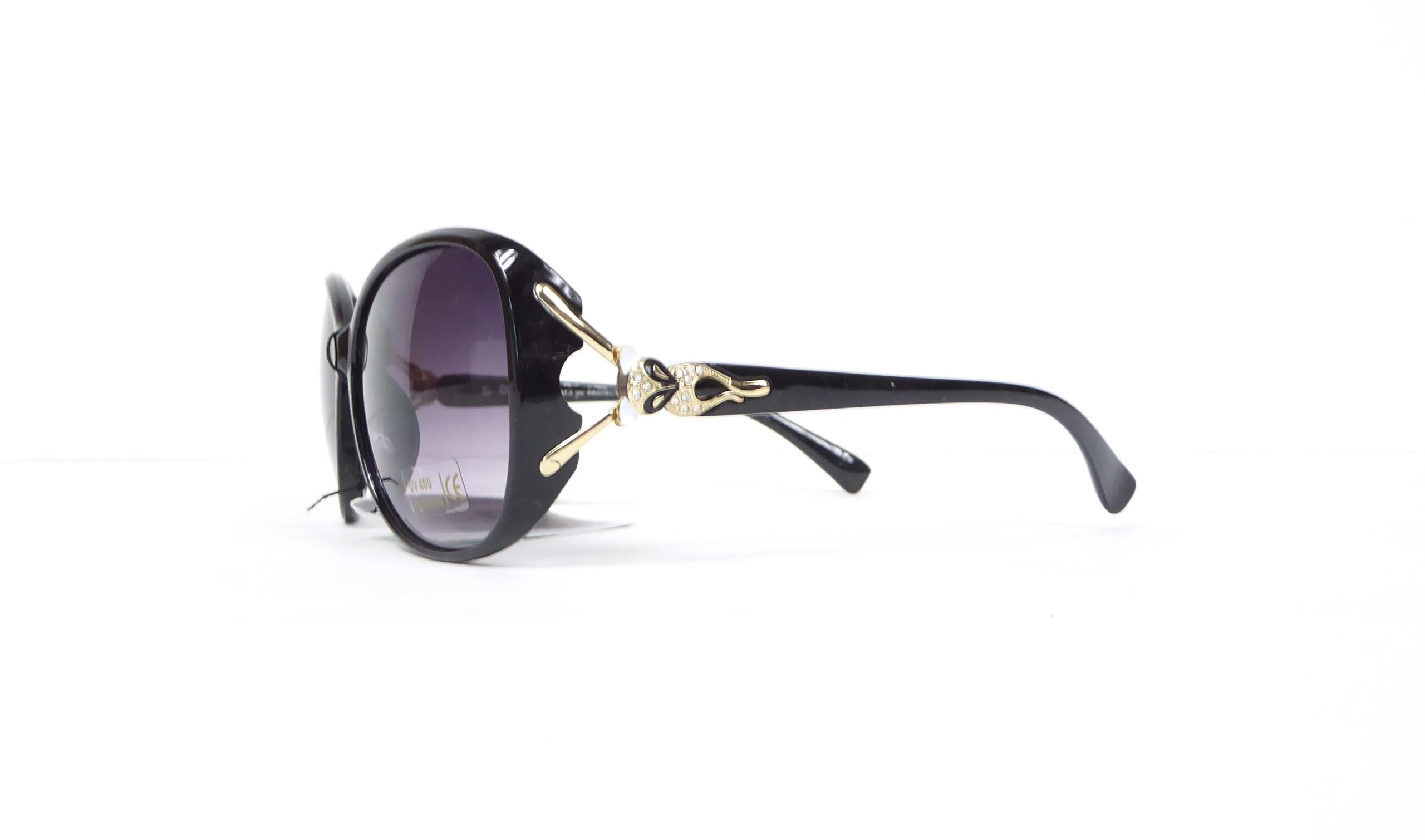 Diamante and Enamel Detail Sunglasses SC009