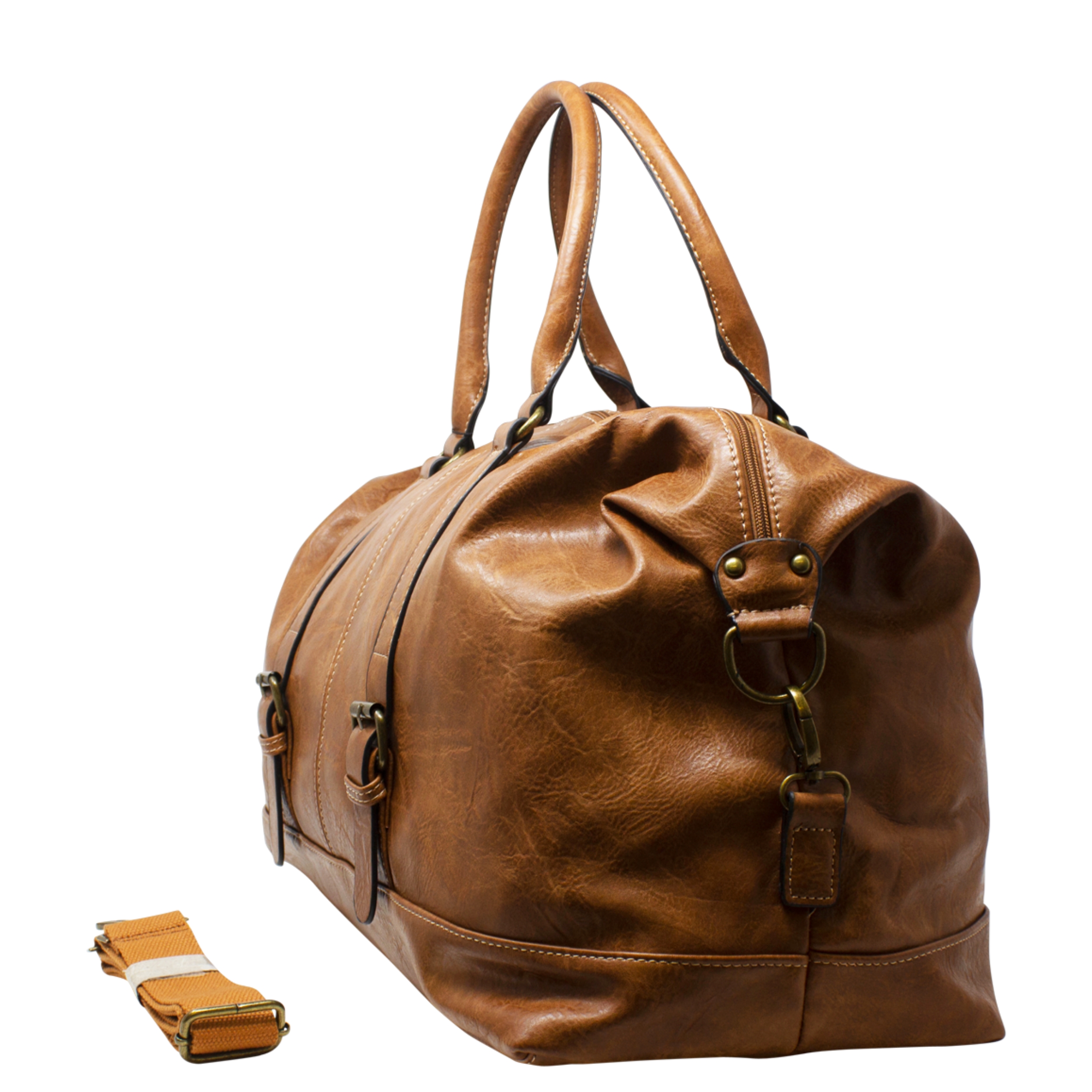 Light Brown Travel Bag - Image 3