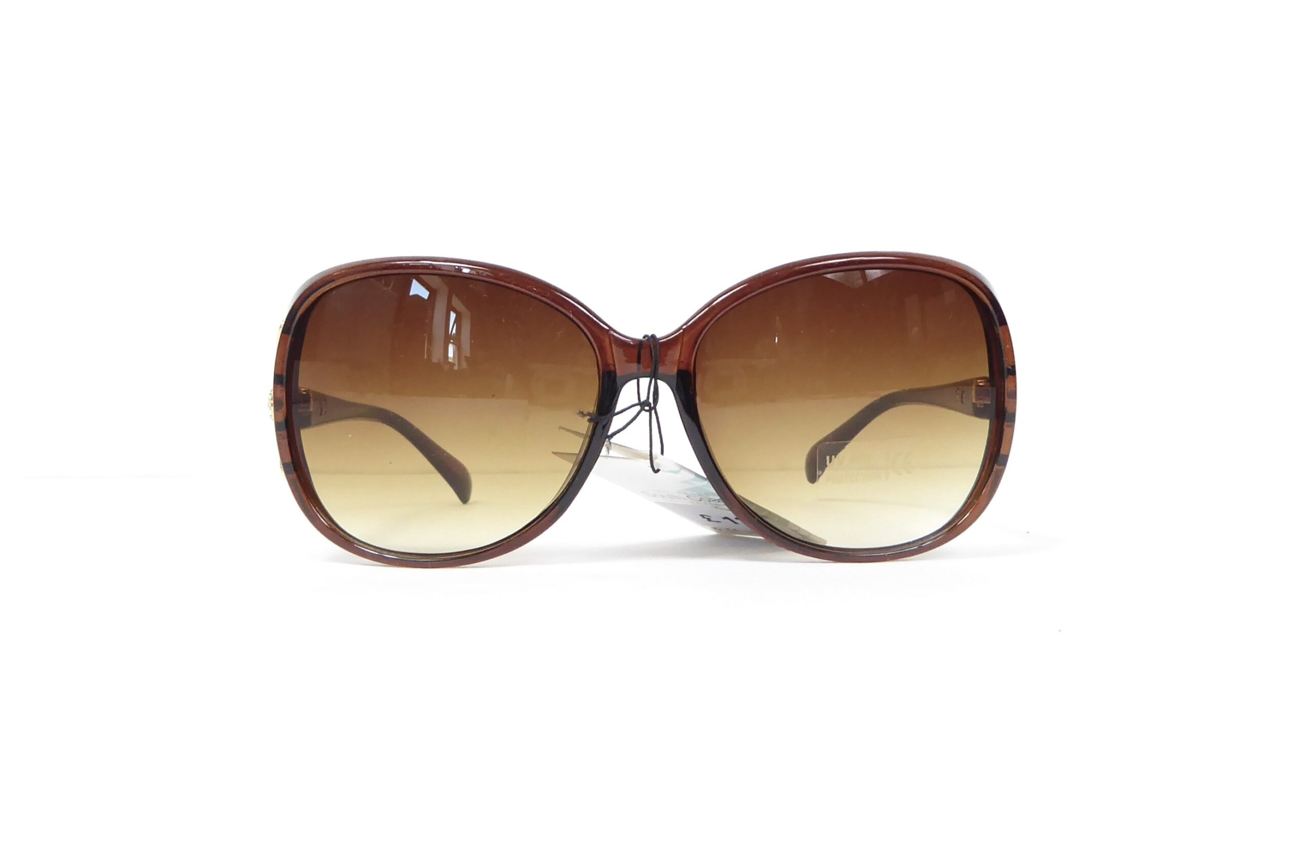 Diamante and Enamel Detail Sunglasses SC009 - Image 3