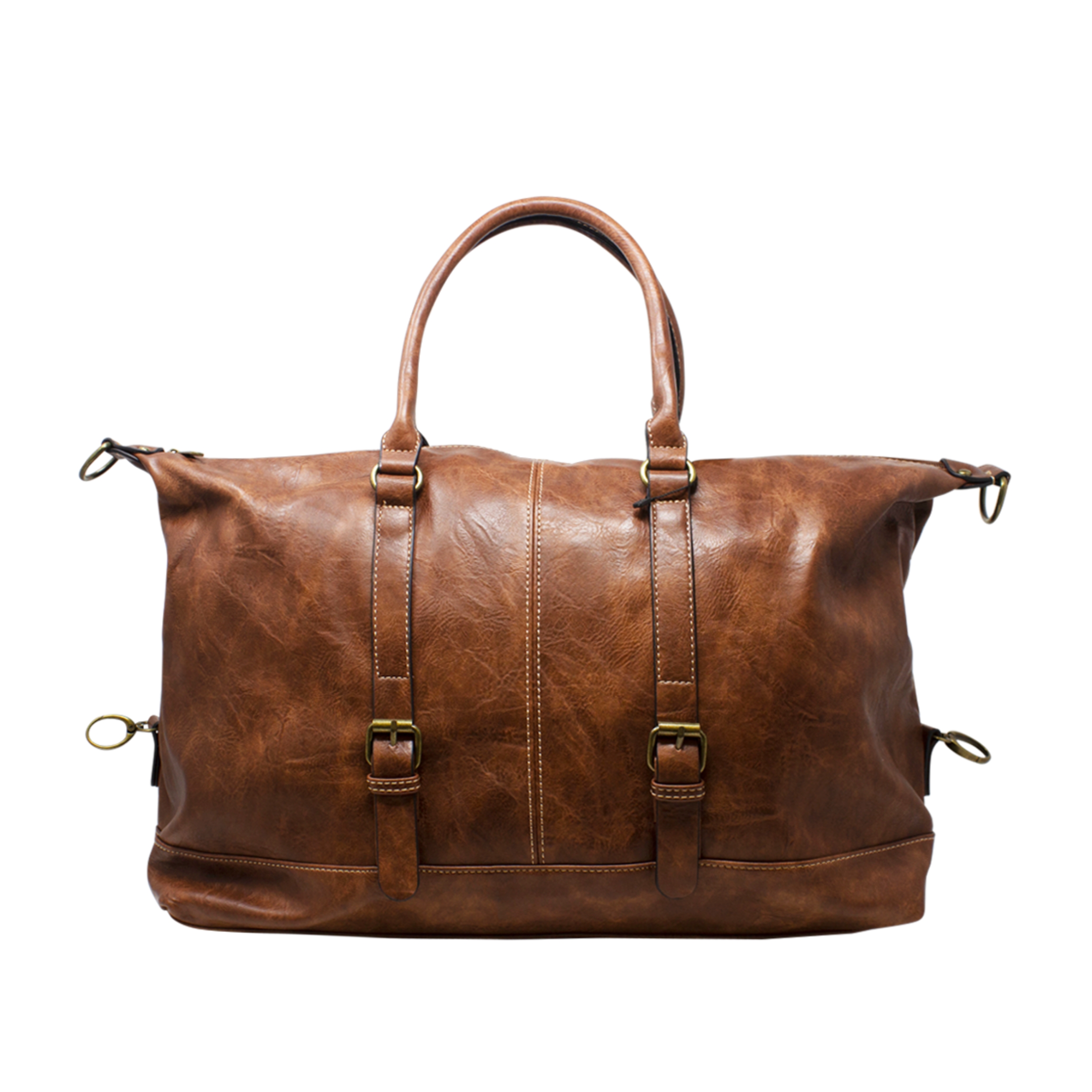 Dark Brown Travel Bag - Image 3