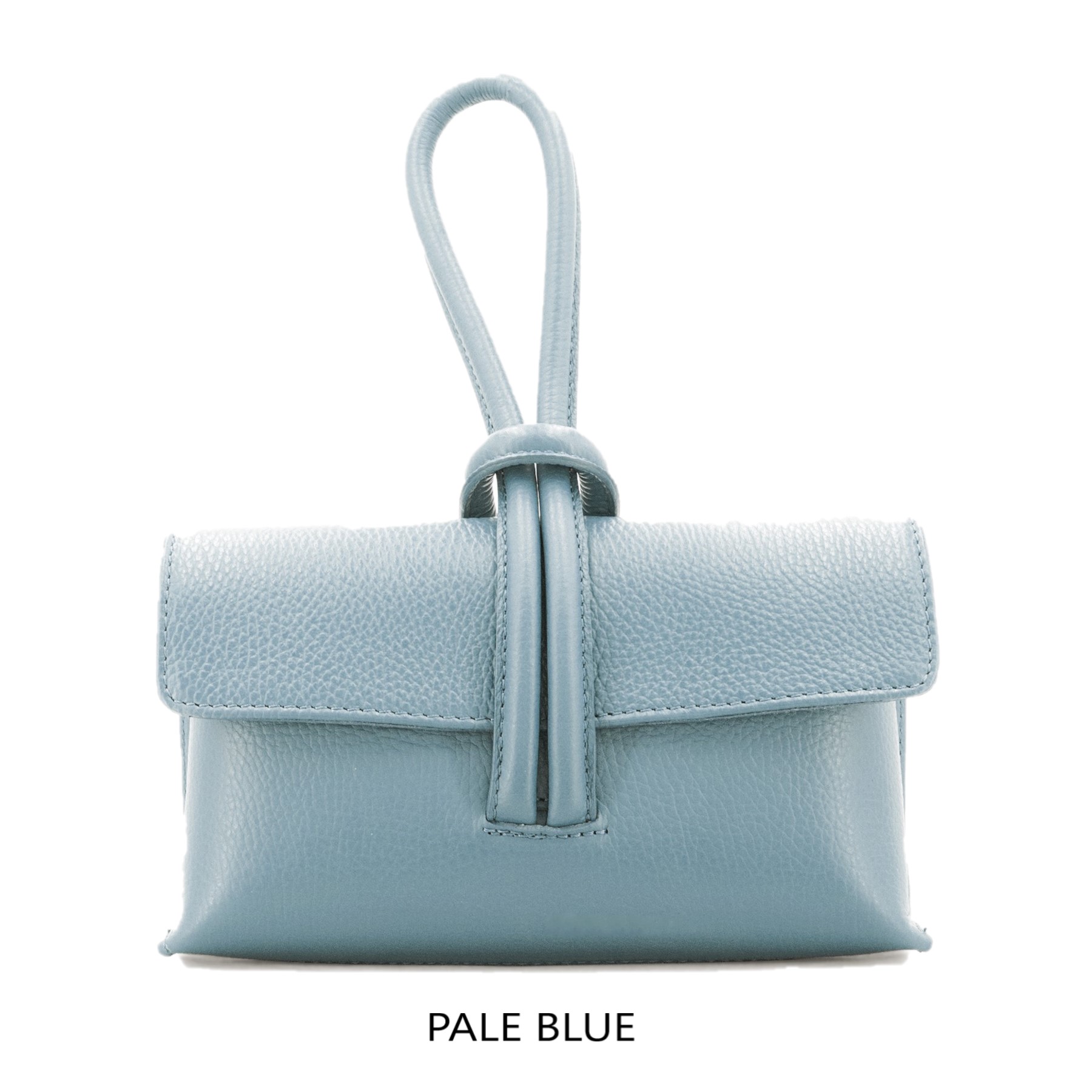 Grained Leather Loop Bag - Image 27