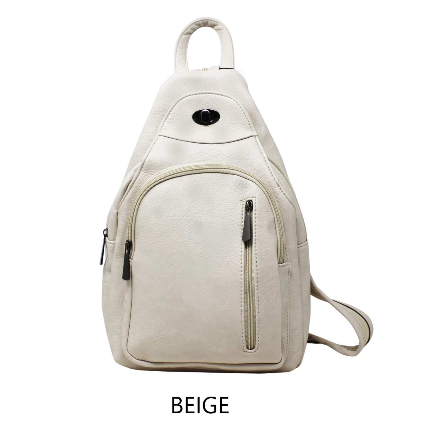 Large Mottled Backpack 3 in 1 with Twistlock - Image 12