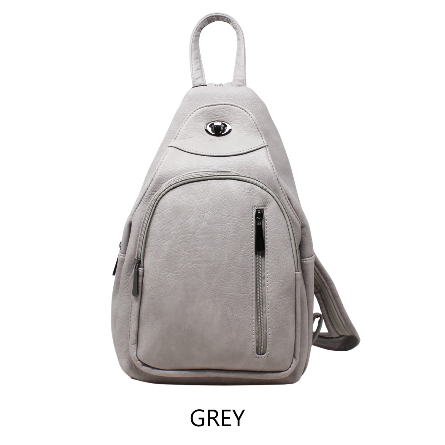 Large Mottled Backpack 3 in 1 with Twistlock - Image 9