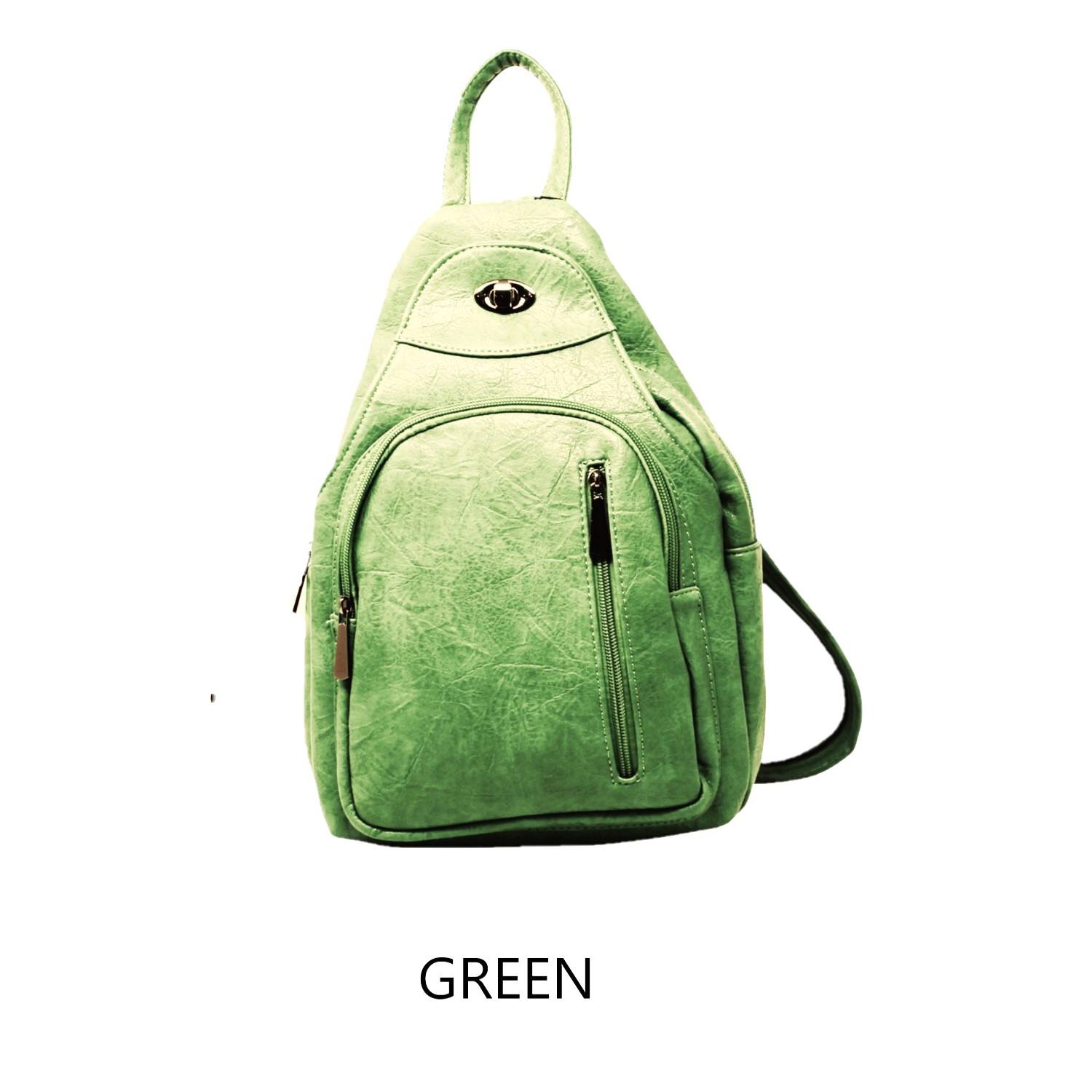 Large Mottled Backpack 3 in 1 with Twistlock - Image 8