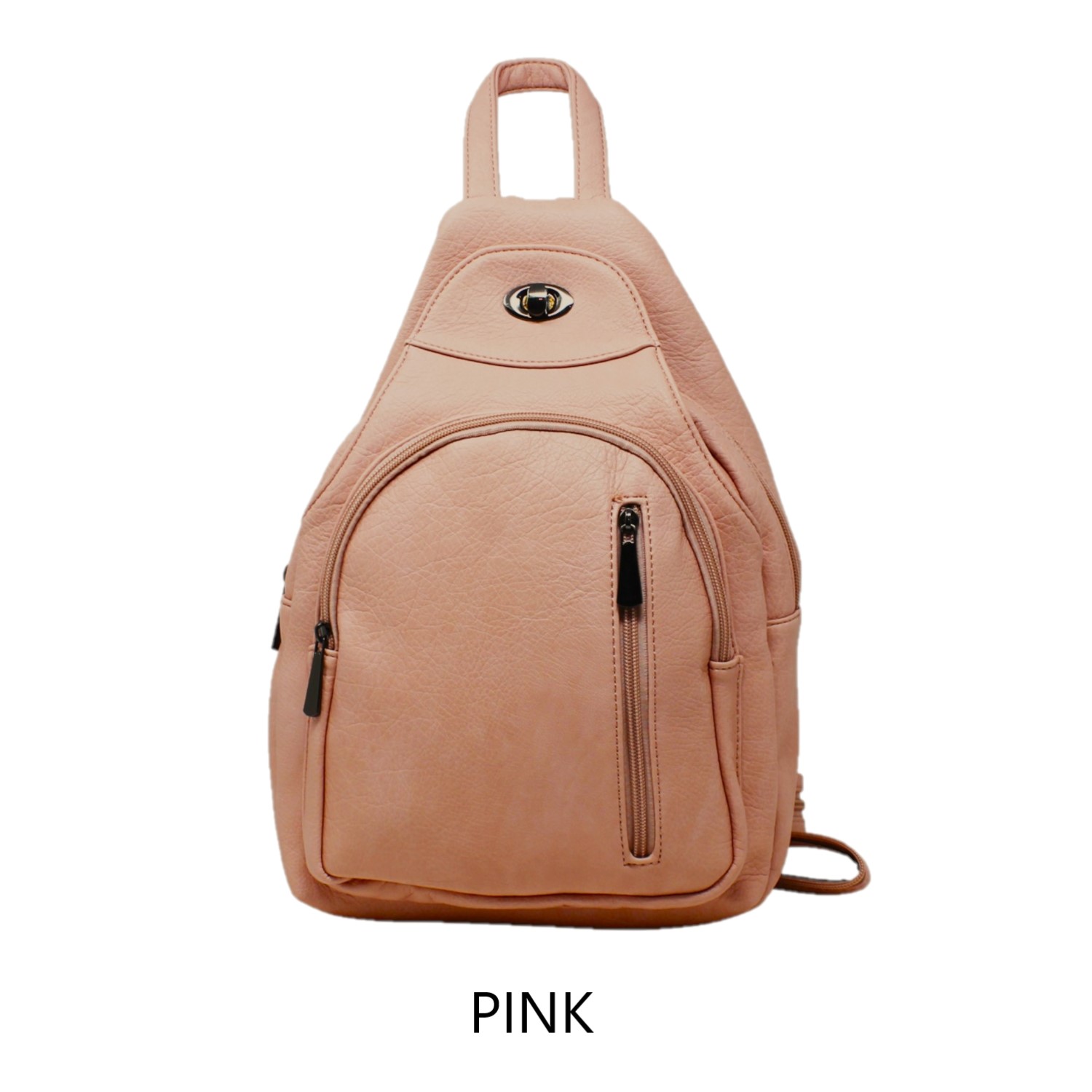 Large Mottled Backpack 3 in 1 with Twistlock - Image 13