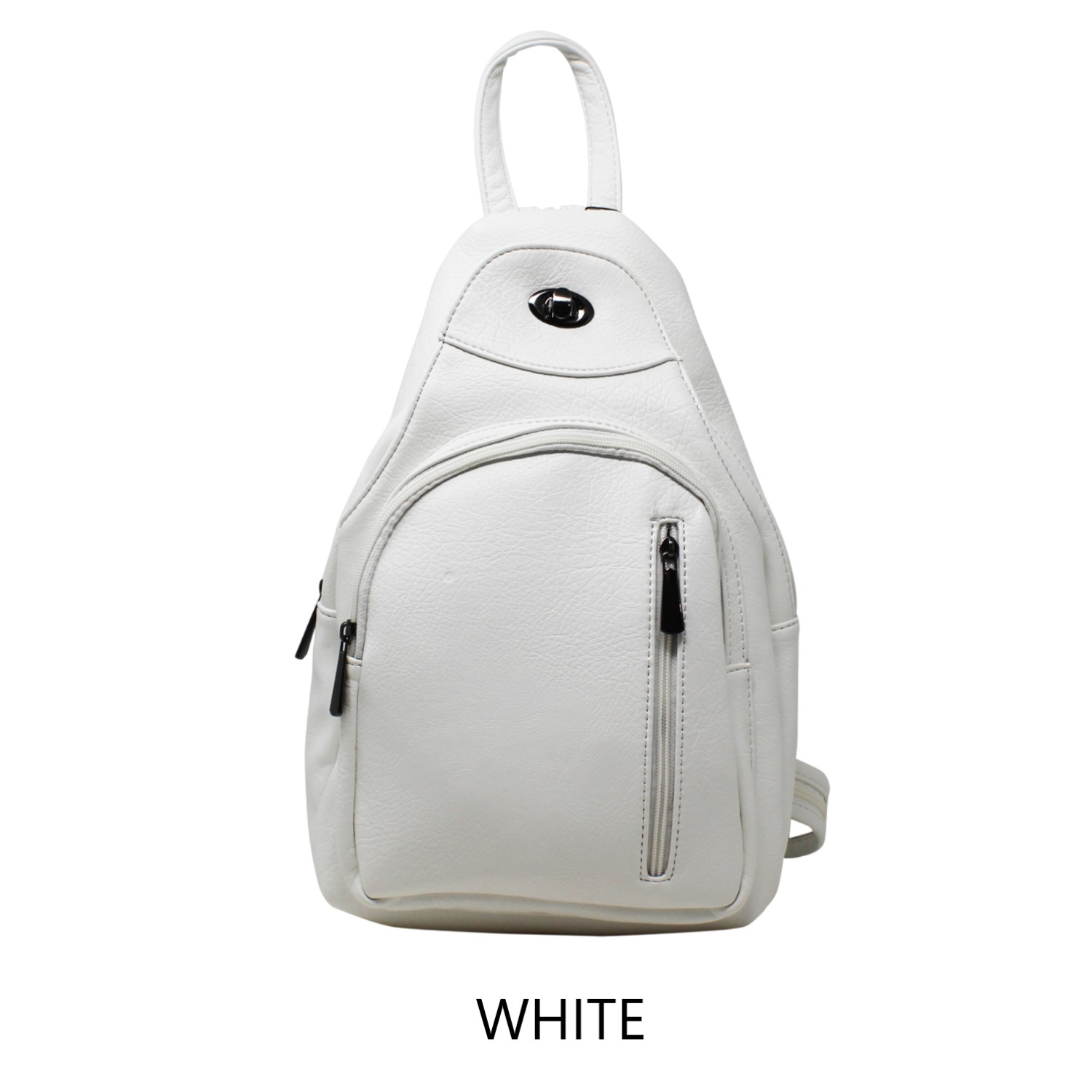 Large Mottled Backpack 3 in 1 with Twistlock - Image 4