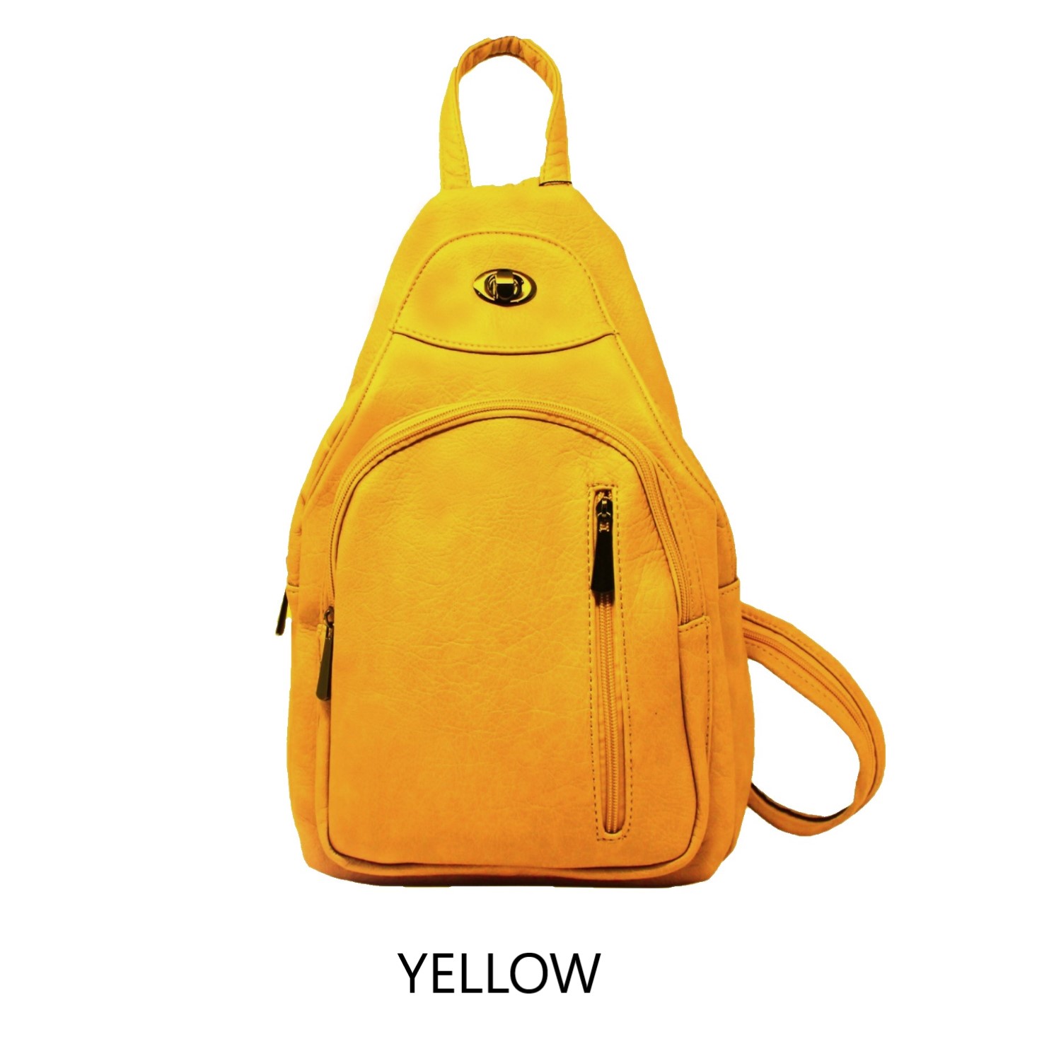 Large Mottled Backpack 3 in 1 with Twistlock - Image 3