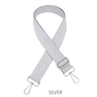 Metallic Plain Thin Bag Strap