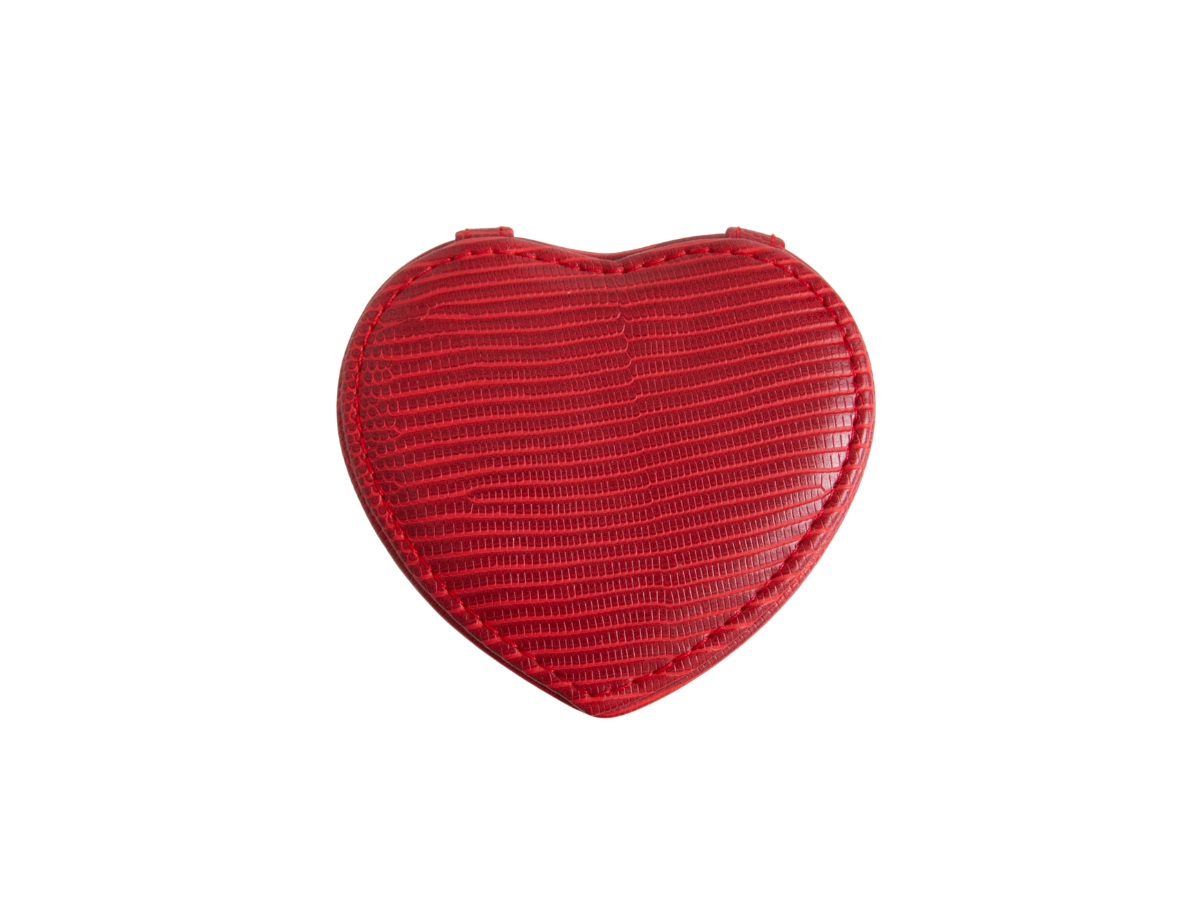 Small Snakeskin Heart Jewellery Box - Image 5