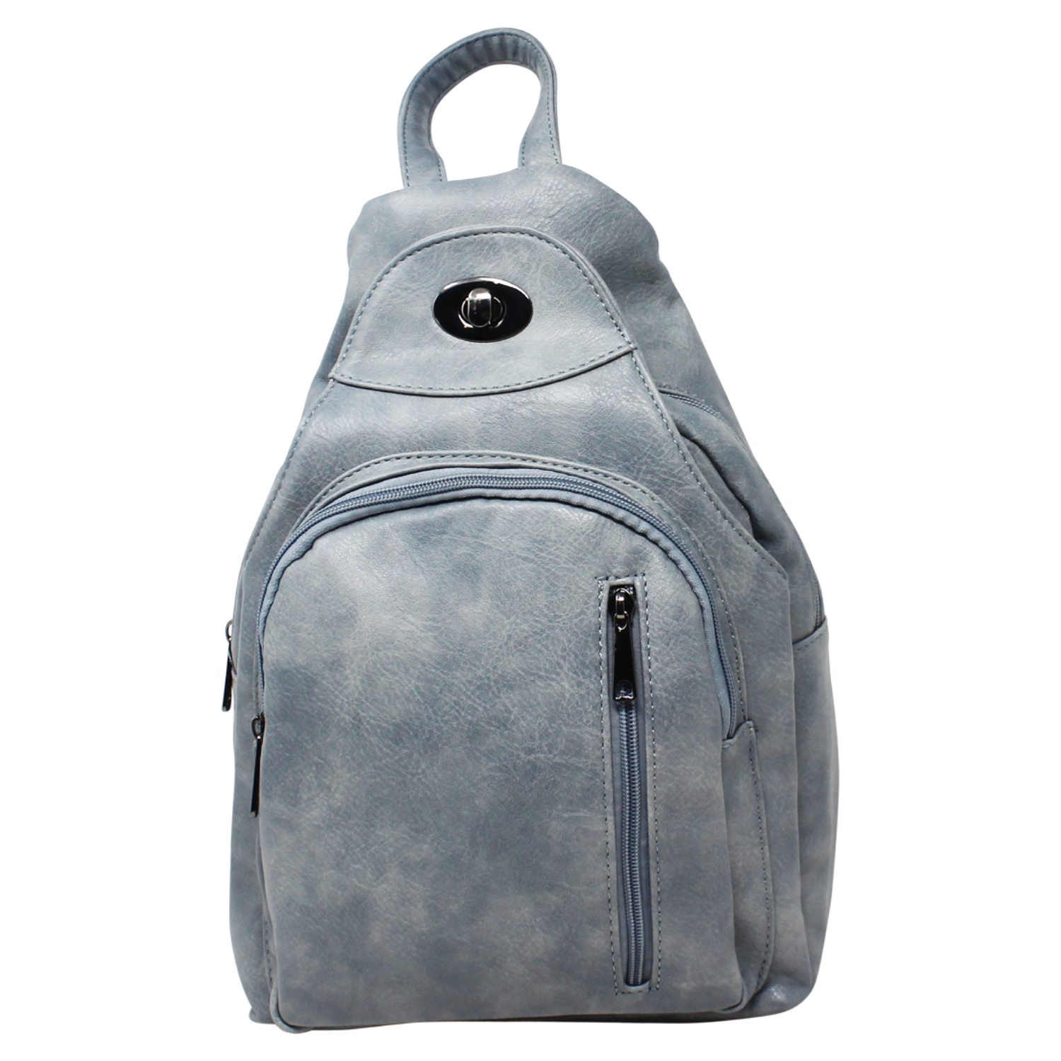 Large Mottled Backpack 3 in 1 with Twistlock - Image 15
