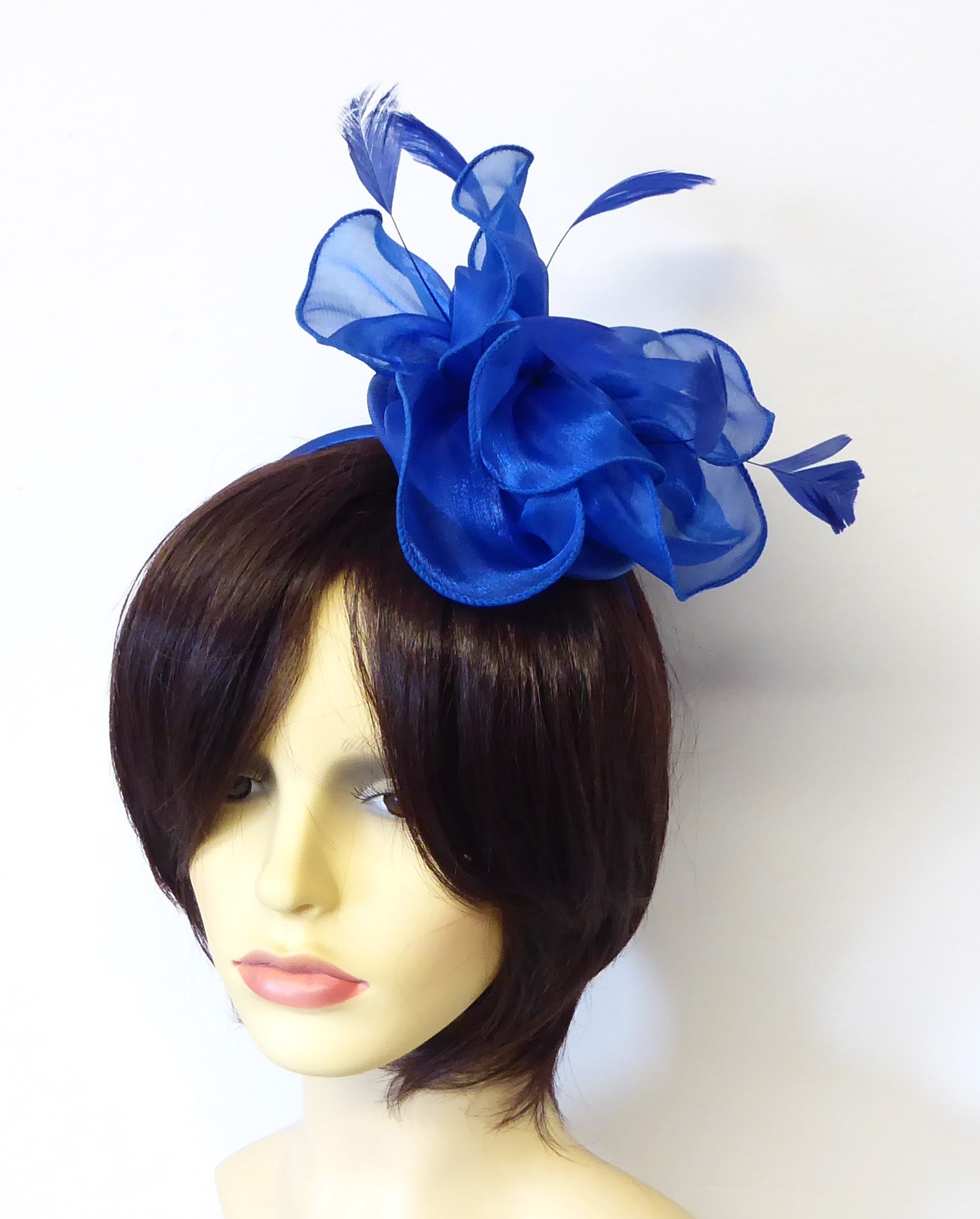 Shiny Organza and Feather Hatinator - Image 4