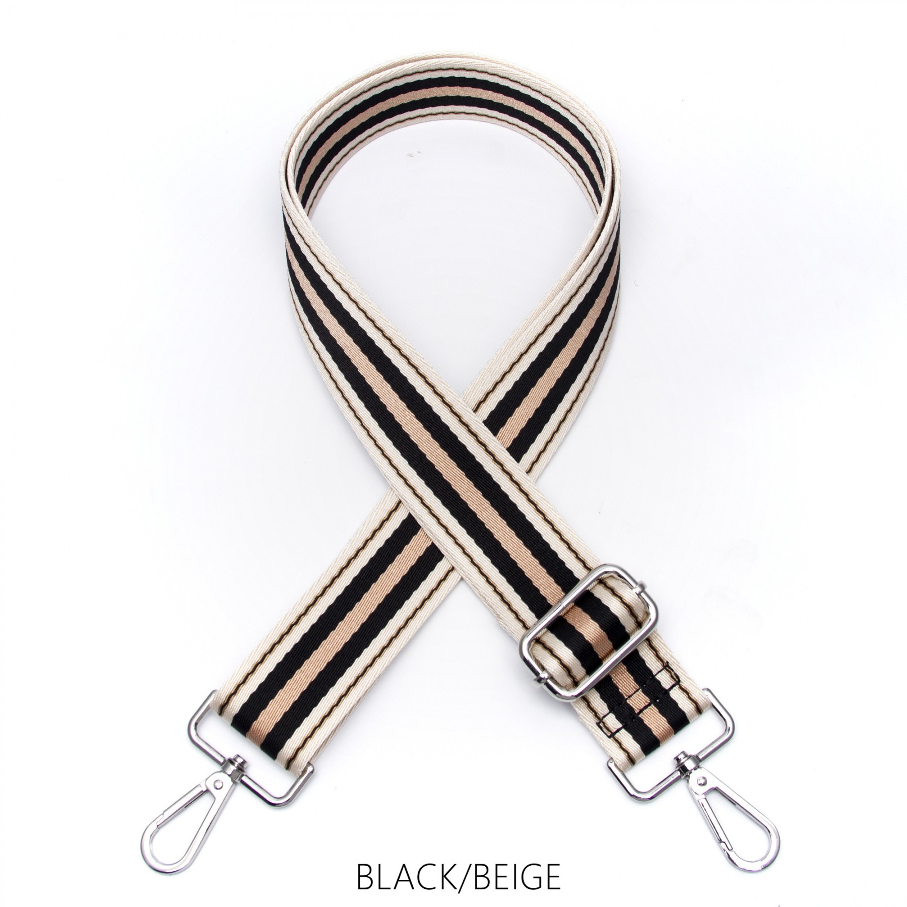Metallic Stripe Thin Bag Strap - Image 14