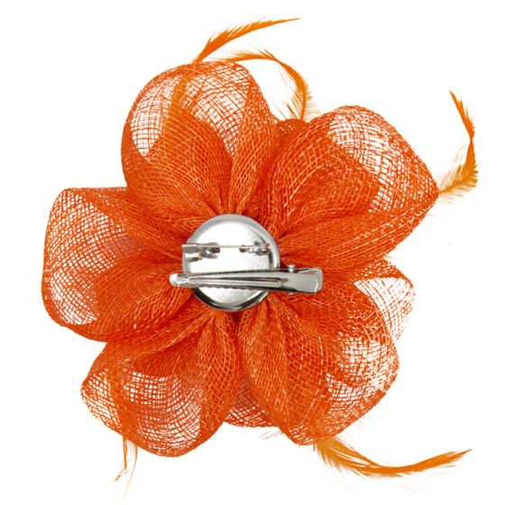 Sinamay Flower and Feather Fascinators - Image 5