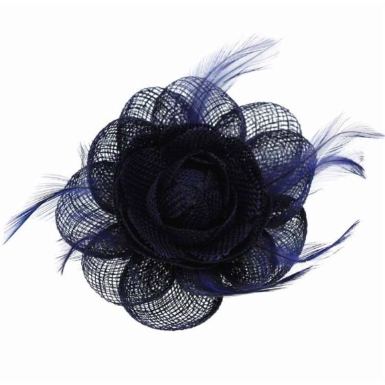 Sinamay Flower and Feather Fascinators - Image 6