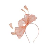 Sinamay Bow and Feather Fascinators 9495329