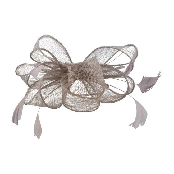 Sinamay Bow and Feather Fascinators - Image 8