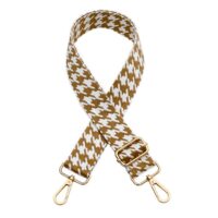 Gold Dogtooth Detachable Adjustable Bag Strap