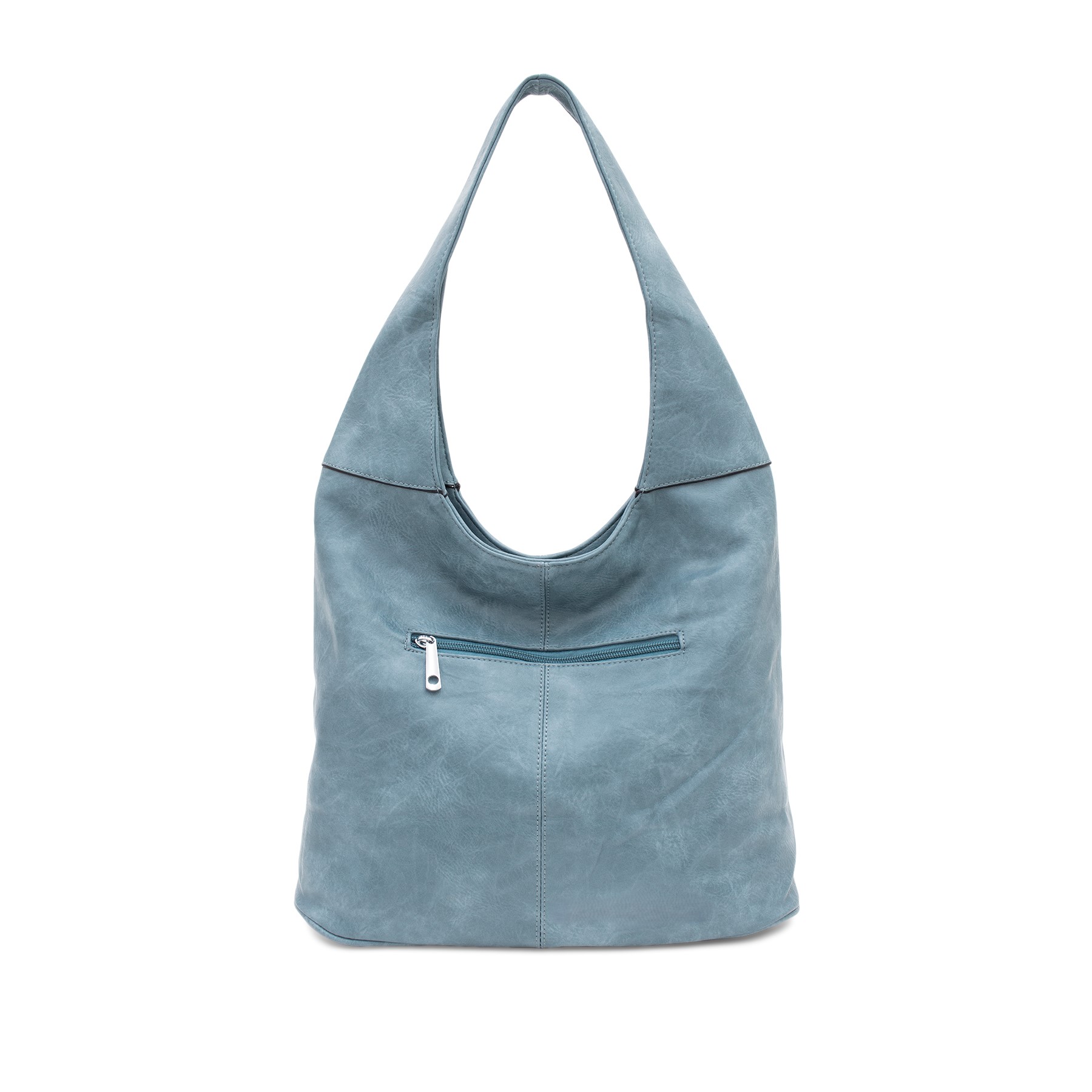 White Hobo Slouch Bag - Image 2