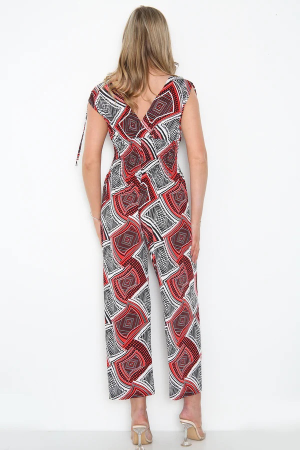 Monica Diamond Slinky Tie Shoulder Jumpsuit - Image 4