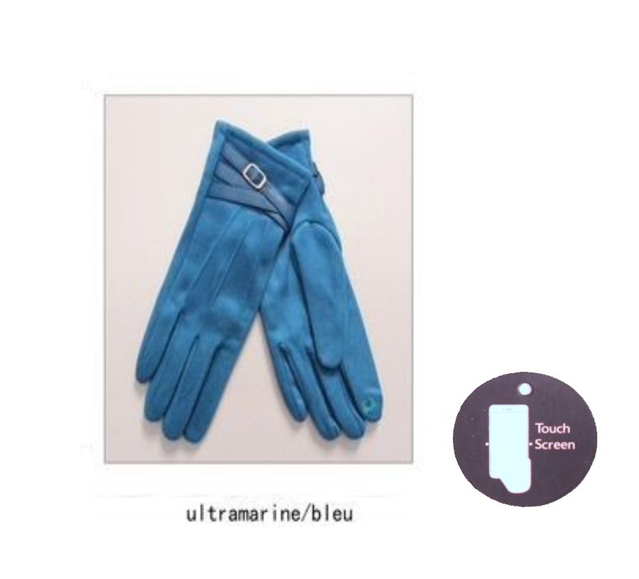 Belted Suedette Gloves - Image 10