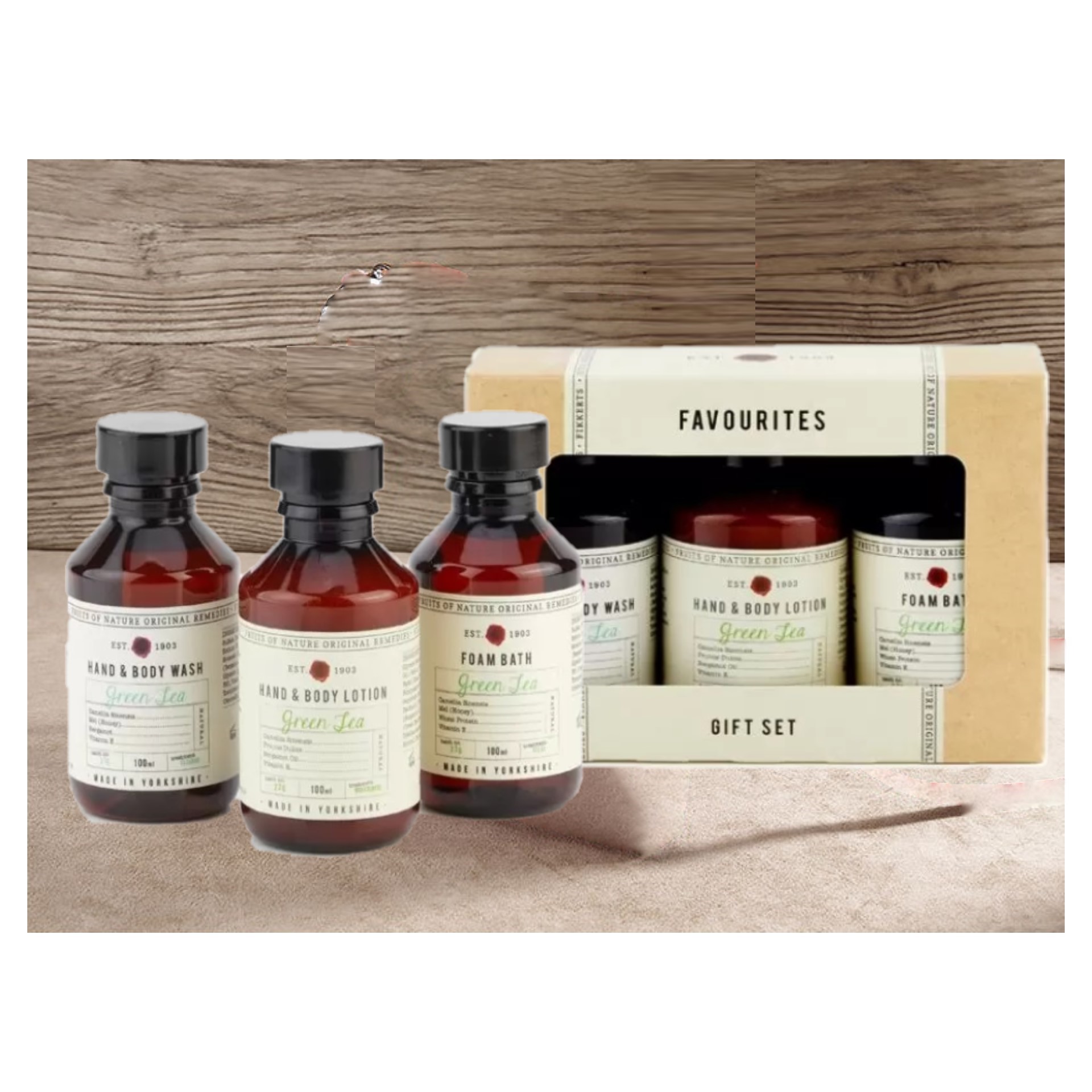 Fruits of Nature Green Tea Favourites Gift Set