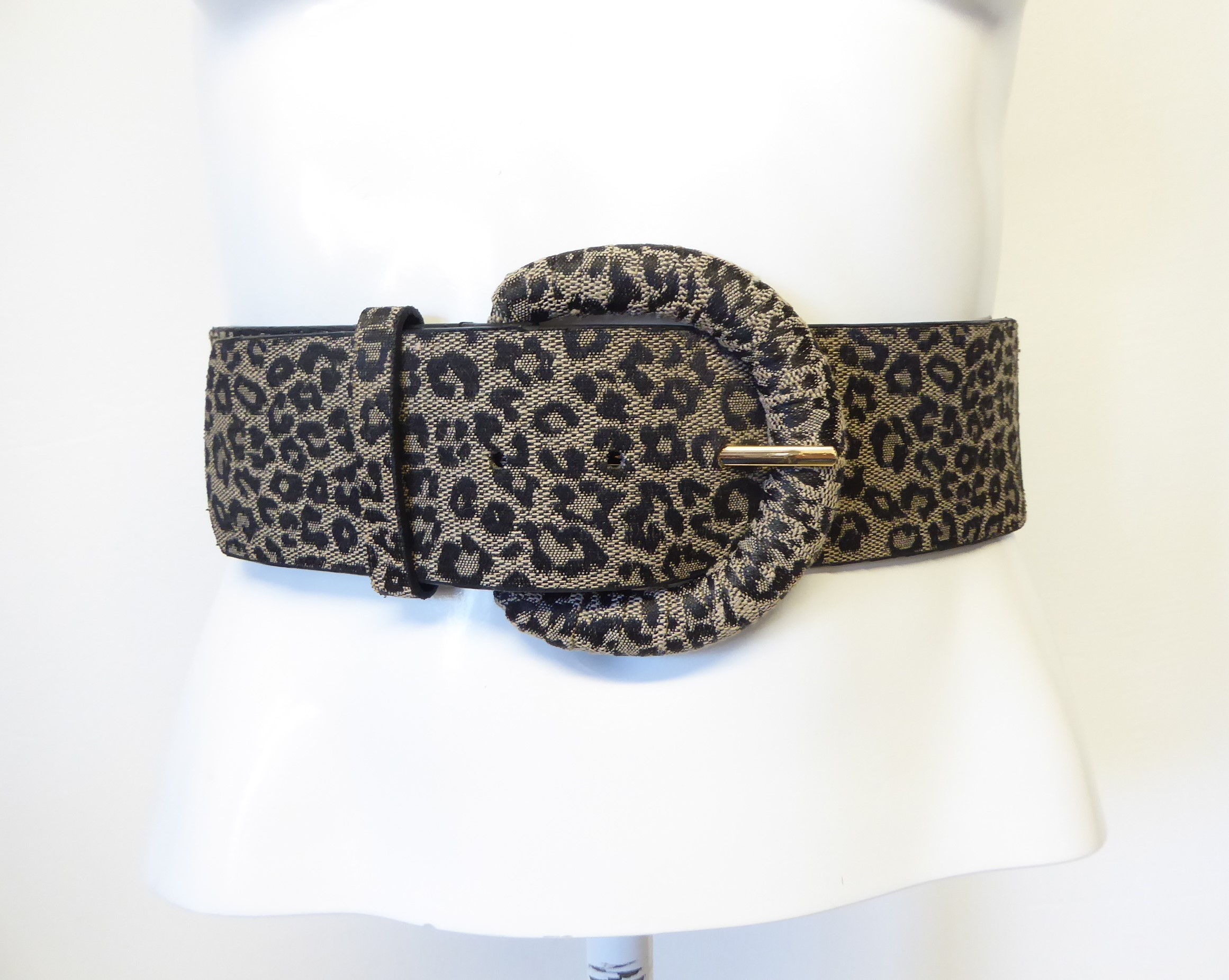 Leopard Print Elasticated Belts - Image 6
