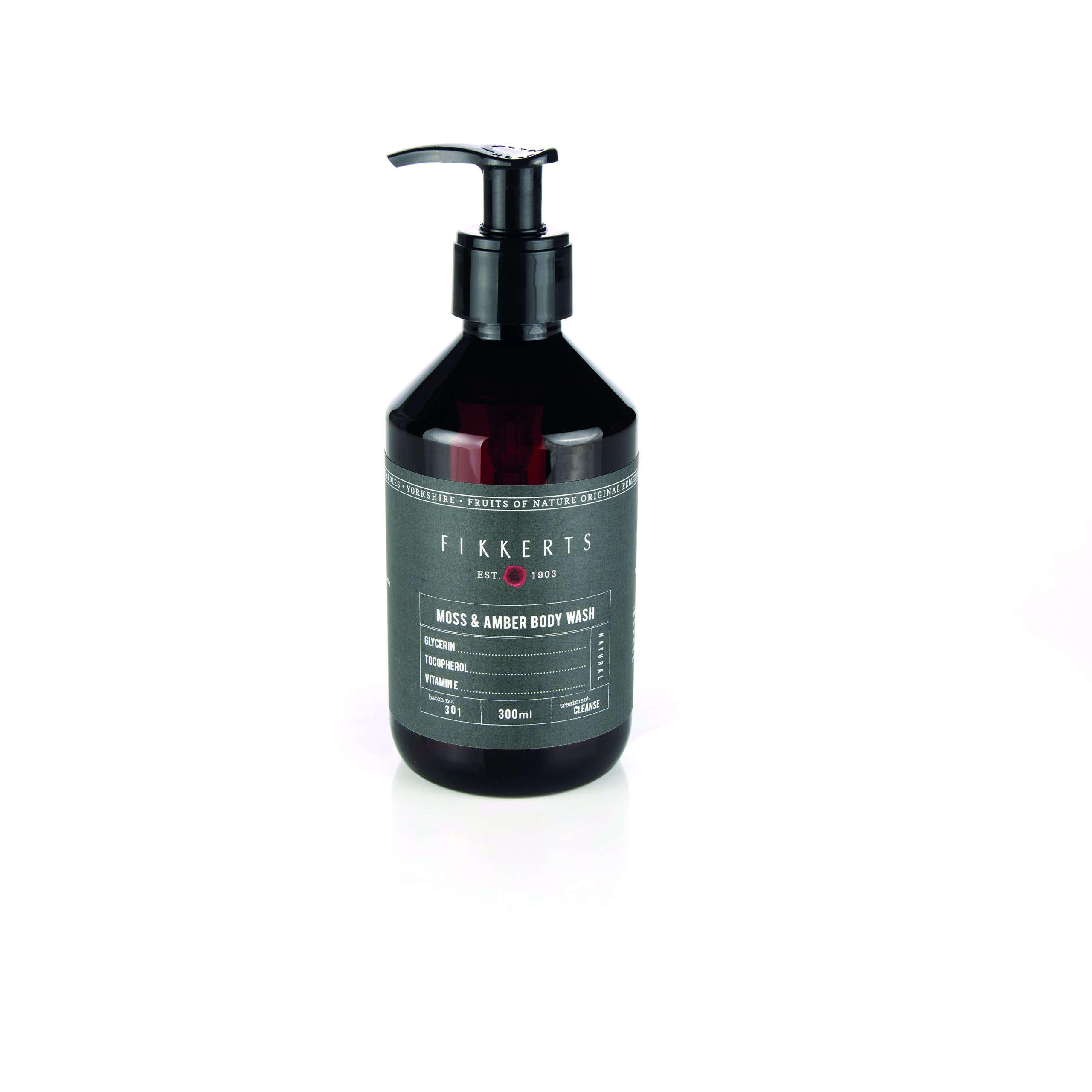 Fruits of Nature Moss and Amber Body Wash
