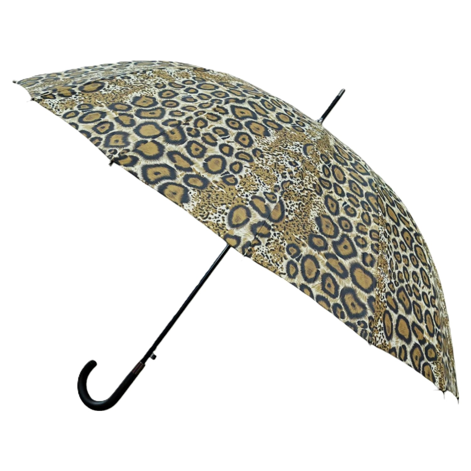 Khaki Leopard Large Umbrella