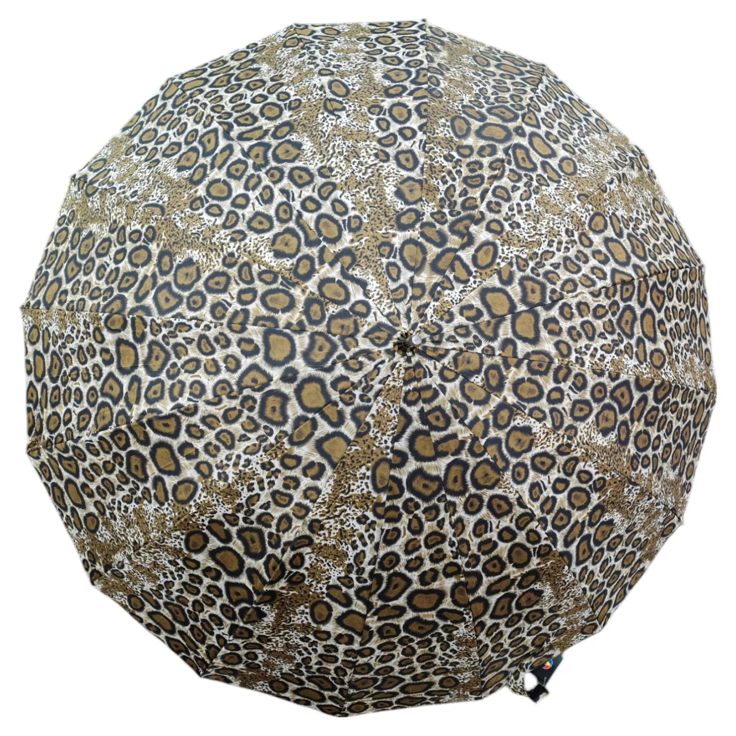 Khaki Leopard Large Umbrella - Image 3