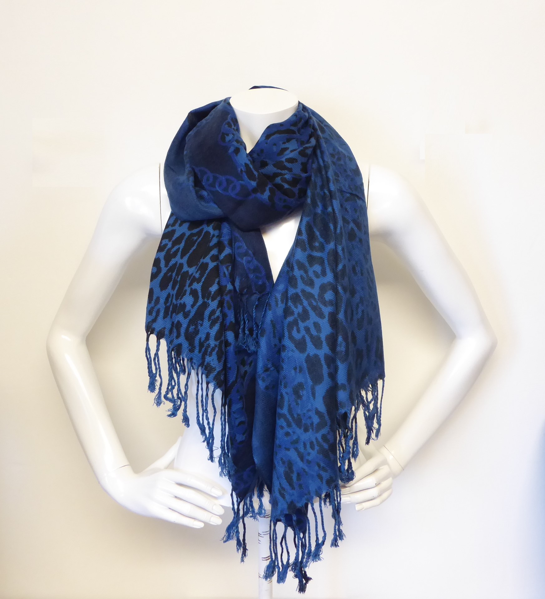 Leopard Print Pashmina Scarf