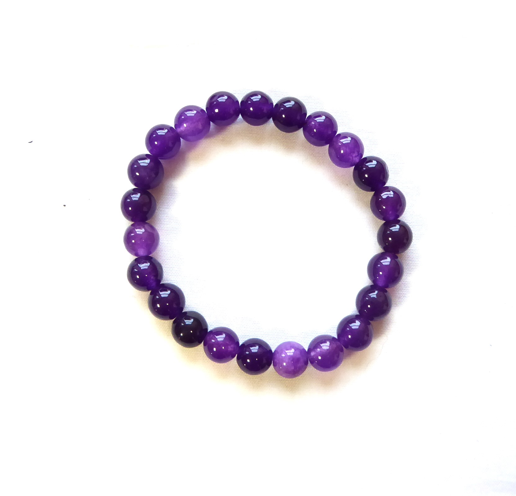 Rose Quartz Elasticated Bracelet