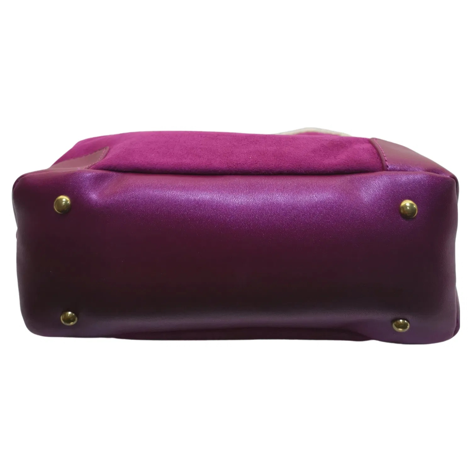 Soft Faux Fur Edge Messenger Bag - Image 9