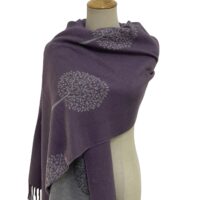 Mulberry Tree Cashmere Reversible Pashmina Shawl