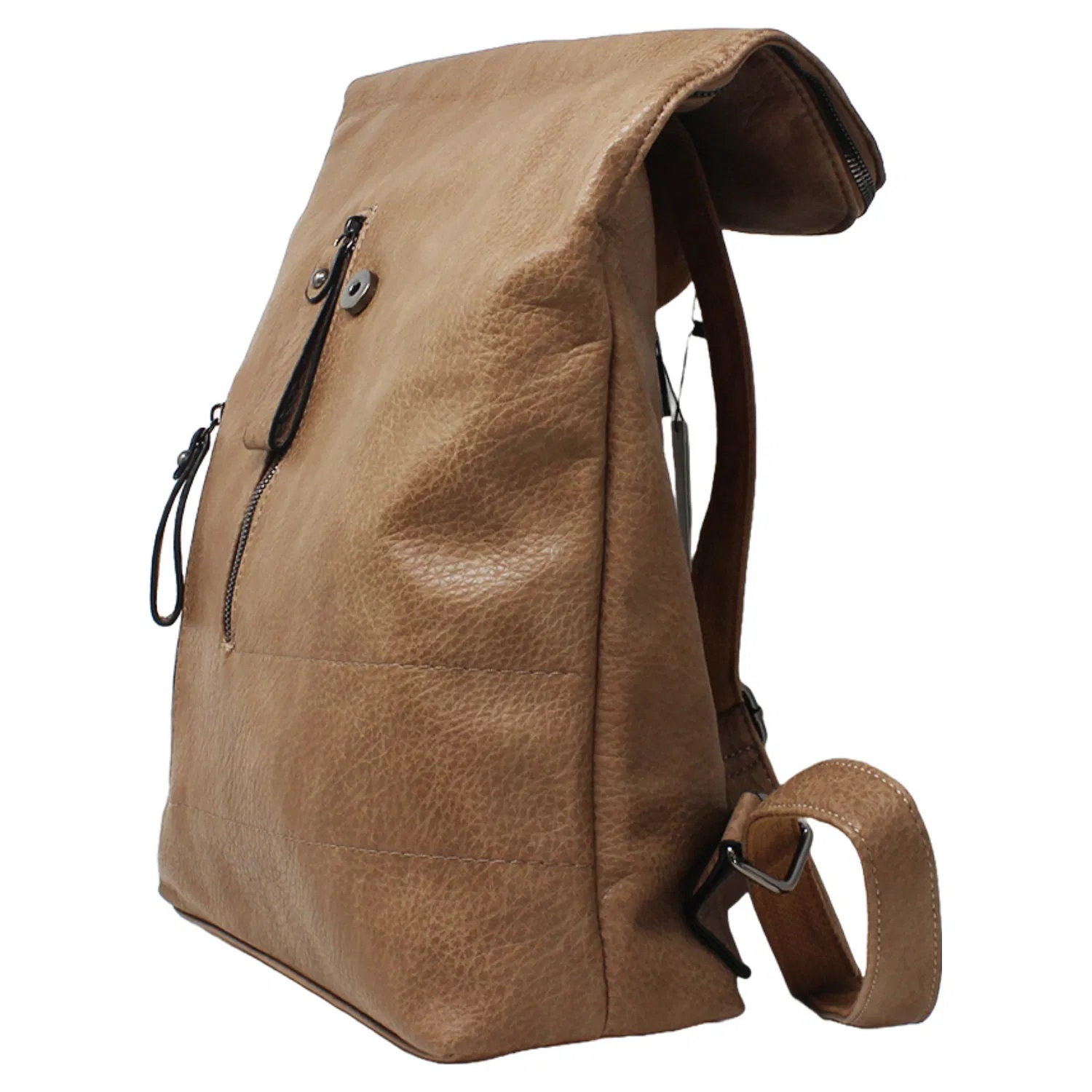 Unisex Anti-Theft Fold-Over Backpack - Image 12