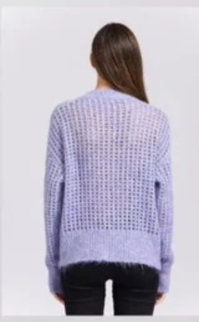 Hand Knit Soft Wool Cardigan - Image 2