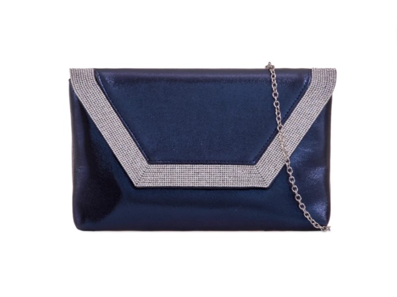 Shimmer Diamante Envelope Clutch Bag - Image 6
