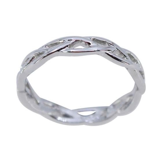 925 Silver Celtic Band Ring