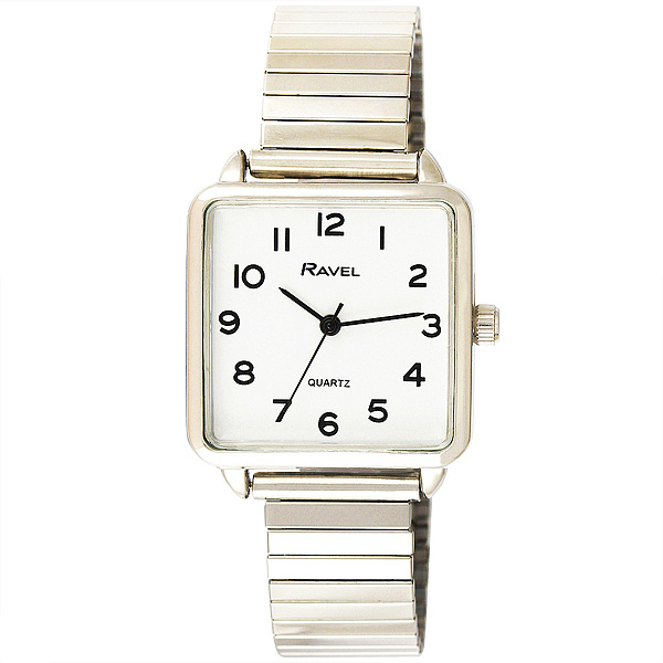 Ladies Classic Rectangular Bracelet Watch - Image 2